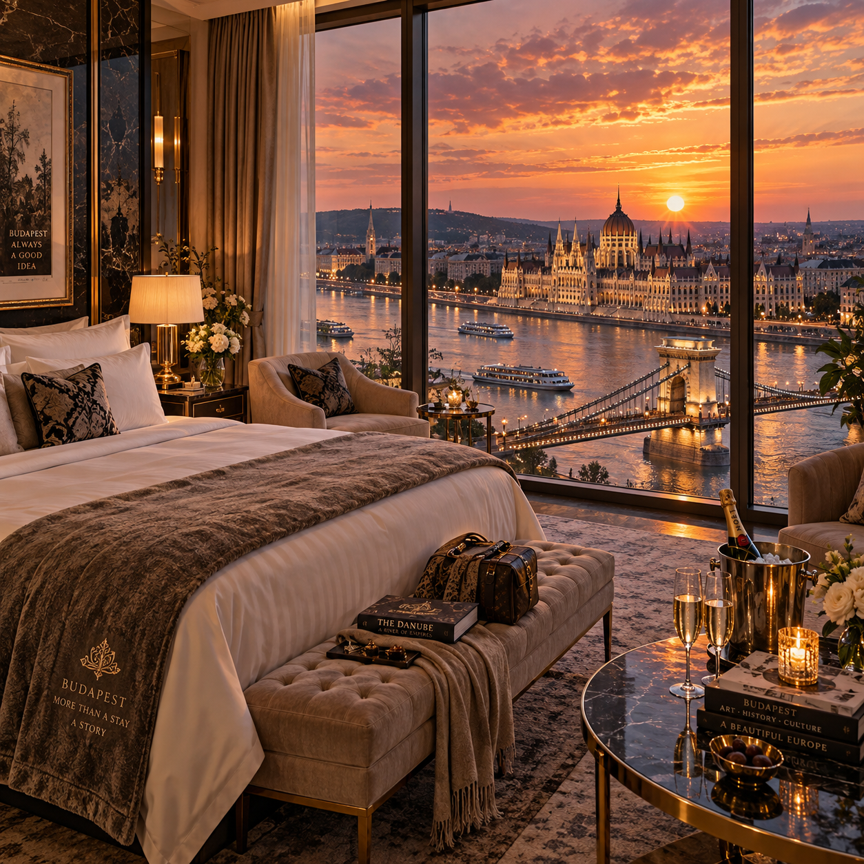 A Duna panoráma: A hotel legjobb kilátásai